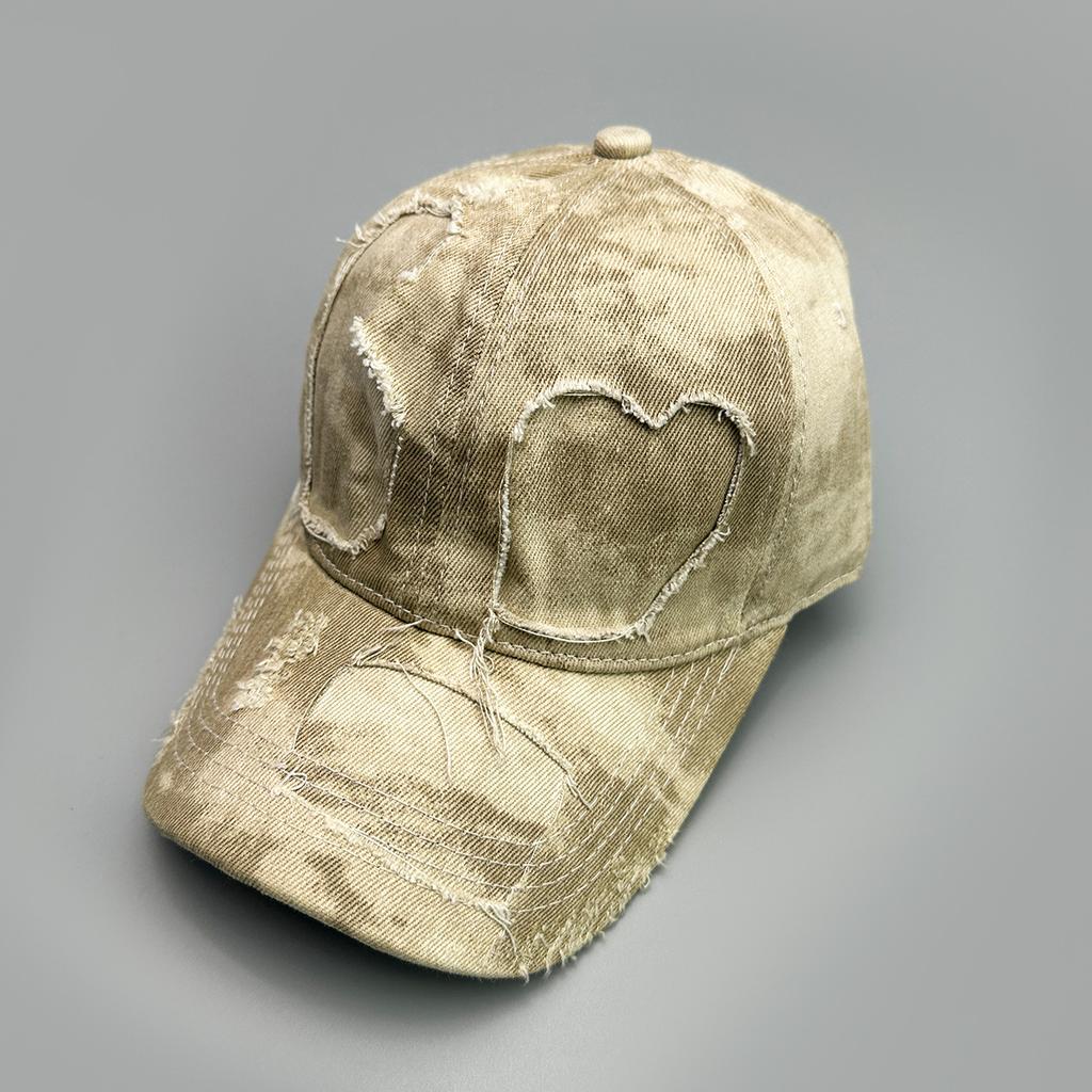 Altes Loch Windstraße Baseballkappe Herren und Damen Sonnenschutz Batik Retro Personalisierte Gewaschene Kappe