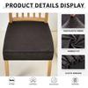 Velvet Dining Chair Covers Stretch Seat Covers for Dining Room Chairs, Kitchen Parsons Chair Covers Slipcover Protector Washable