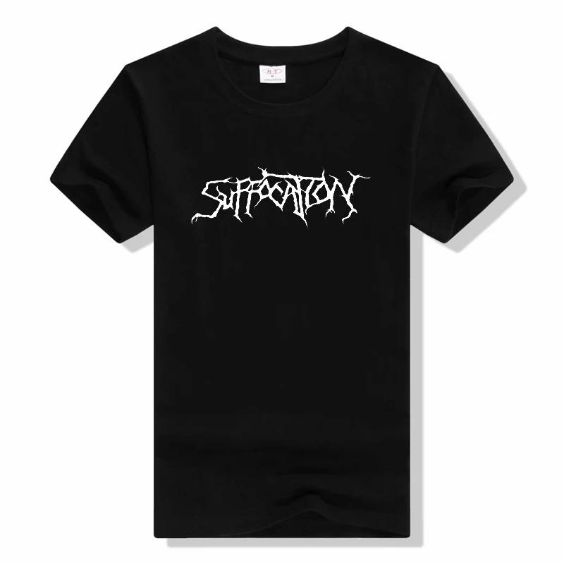 Suffocation Band Print Men T Shirt Hip Hop Tshirt Unisex ... XL