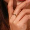 MamacitaSlay 316L Stainless Steel Multicolor Zircon Ring Waterproof 18K Gold Plated Jewelry For Women's Classic Ring Gift 2025