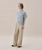 AHWE Half Sleeve Sweater_Sky Blue Melange