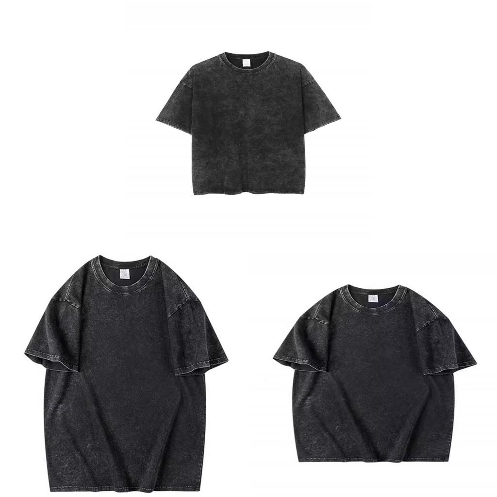 Vintage Cotton Wax Batik T Shirt For Men Women Casual Daily Wear