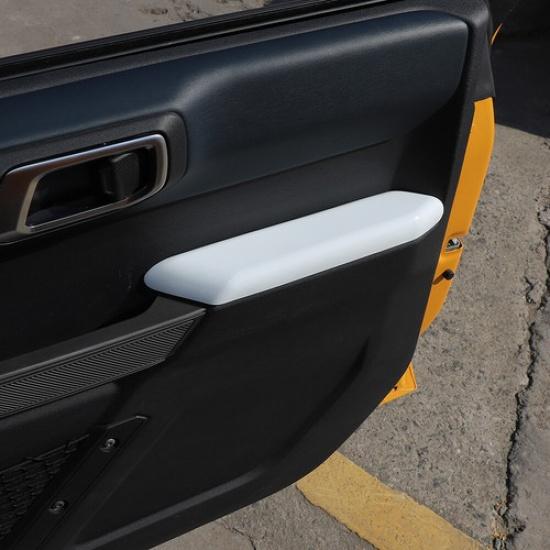Interior Door Armrest Handle Protector Trim Cover for Ford Bronco +4 Doors