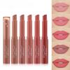 Luxuriöser samtiger Lippenstift, reich pigmentiert, feuchtigkeitsspendende Formel, Lipgloss, lichtecht, langanhaltend, Lip Glaze, Lippen-Make-up, Geschenk für Frauen