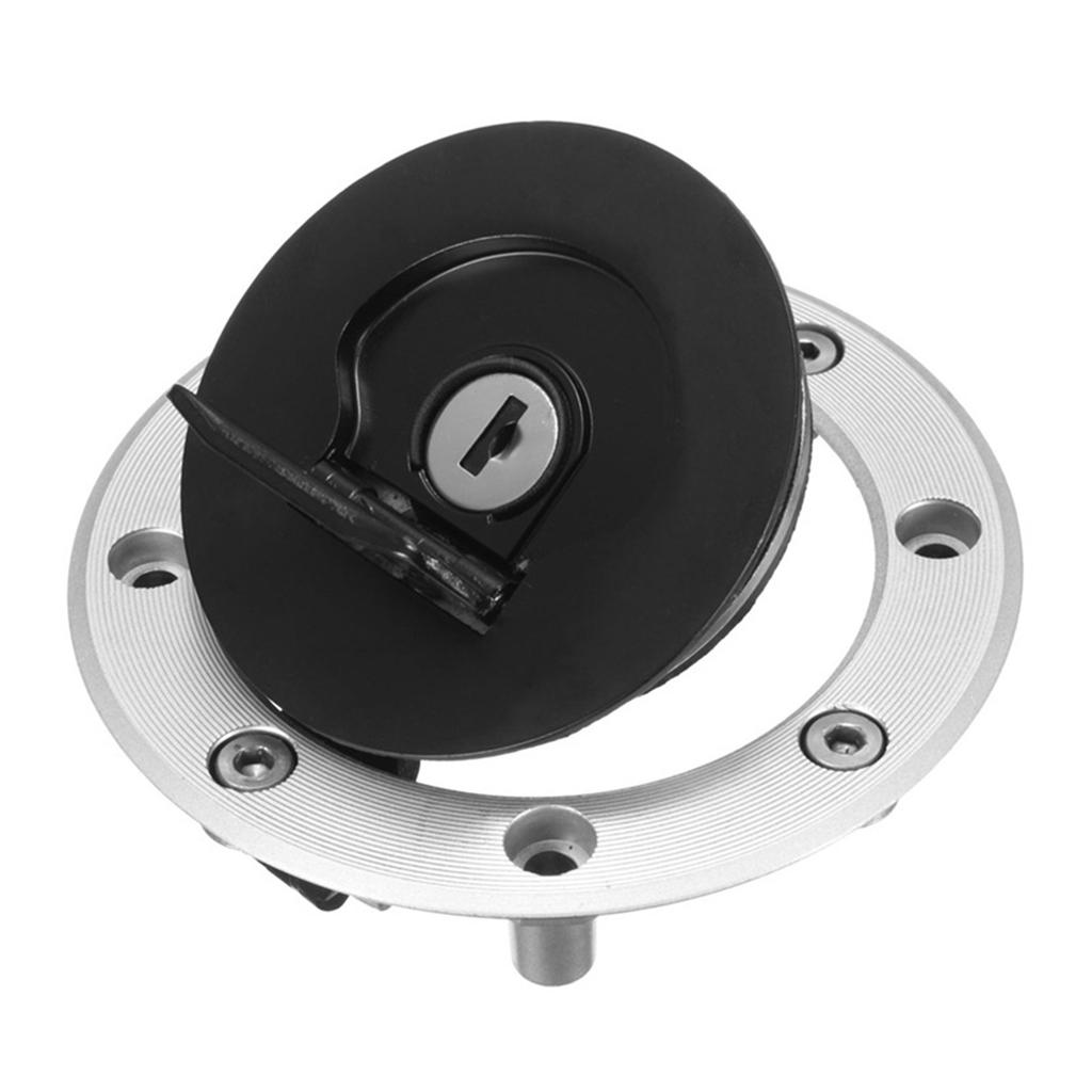 Anti Theft Fuel Tanks Cover & Ignition Switch Lock Motorcycle Gas Caps  & Ignition Lock Set for SV650 SV1000 GSF1250
