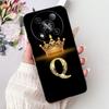 For ITEL RS4 2025 Fashion Crown Letter Phone Case For Itel RS4 S666LN Black Silicone Soft TPU Cases Bumpers