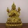 Feng Shui Copper Master Buddha Statue Ornament Home Living Decoration Crafts
