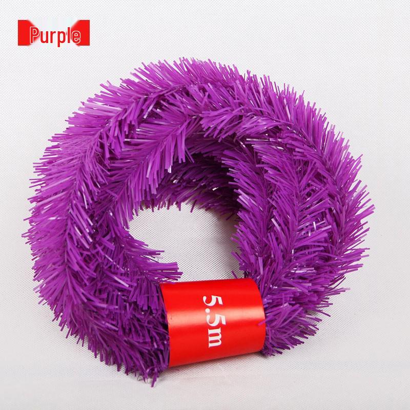 5.5m Christmas Garland Tinsel Wreath for DIY Decoration - Tree, Hotel, Mall Scene