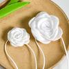 2 Stück/Set Super Fee Halskette Retro Rose Blume Schnürung Choker Halsketten Damen Blumiger Anhänger Schlüsselbein Kette