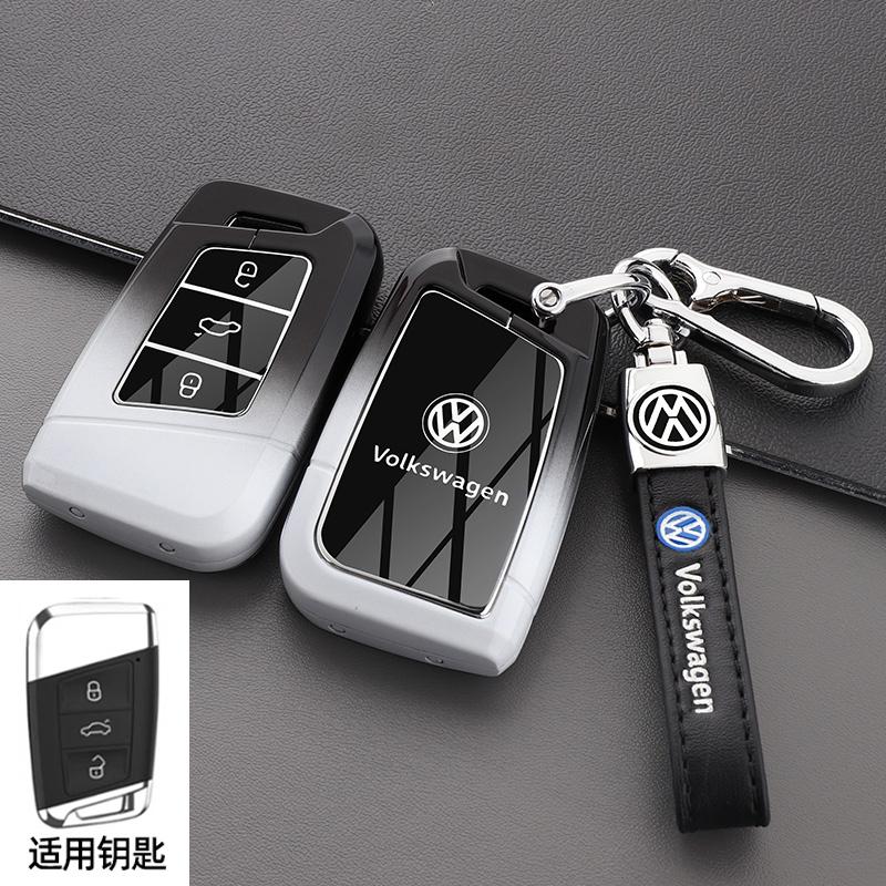 2026 Hot For VW VOLKSWAGEN Car Key Case Cover Shell For VW Volkswagen Golf 7 MK7 Tiguan MK2 For SEAT Ateca Leon FR 2 Ibiza For S