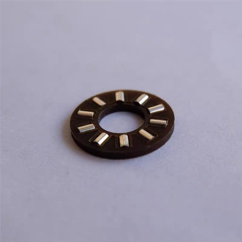 10pcs/Lot 13.8X6.2X1.5 Mm Bearing Accessories Steel Ball Rubber Protection Flat Cages For Folding Knife