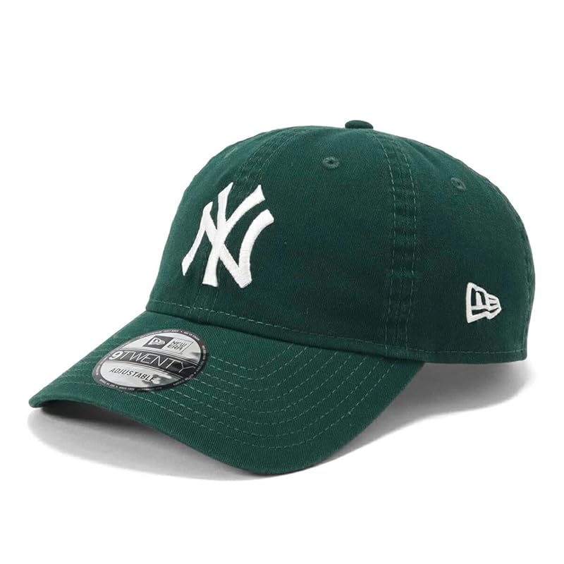 

[New Era] cap 9TWENTY low cap MLB NY dark green M/L 920 WASHED NEYYAN DK GRN SWHT 25J