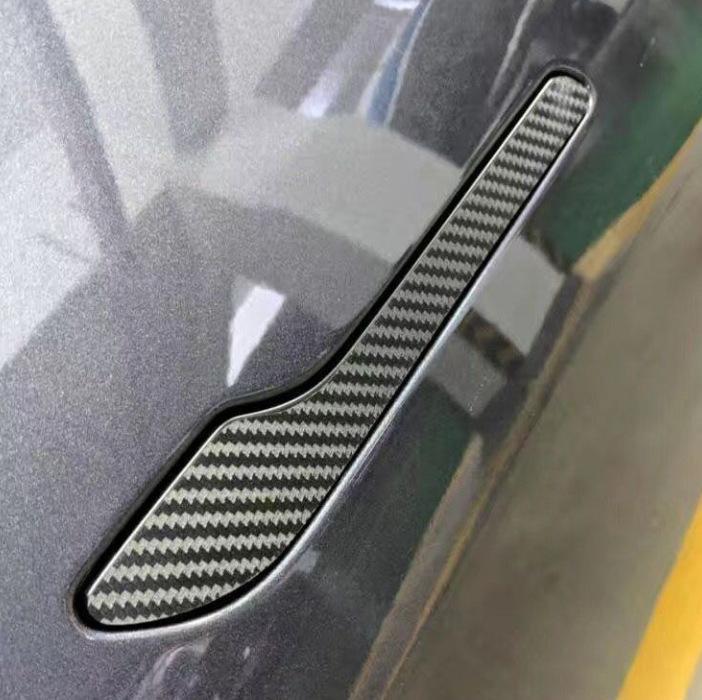Carbon Fiber Door Handle Film for Tesla Model 3/Y