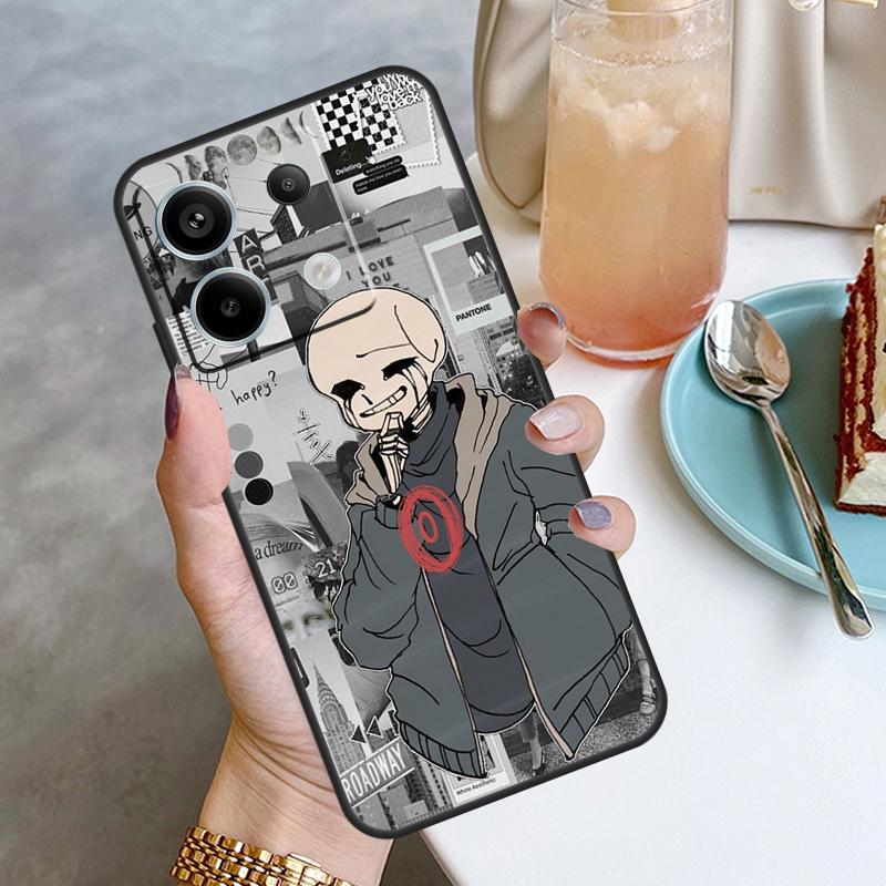 Game Undertale Sans Case For Xiaomi Redmi Note 13 8 9 10 11 12 Pro 12S 11S 10S 9S Redmi 13C 9C 10C 12C Cover