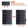 Wiederverwendbares Sport-Coaching-Gerät Interaktives Basketball-Spielbuch-Board zur Visualisierung von Basketball-Taktiken