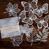 Hollow lace paper Alice tea party series Hand account diary DIY material base paper DIY Scrapbooking Sticker Label
