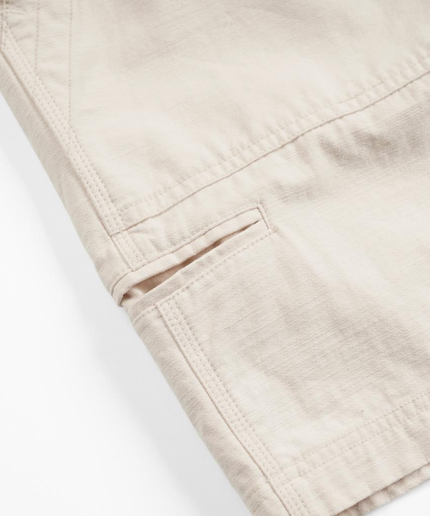 FRIZMWORKS Backsatin Essential Fatigue Shorts _ Cream