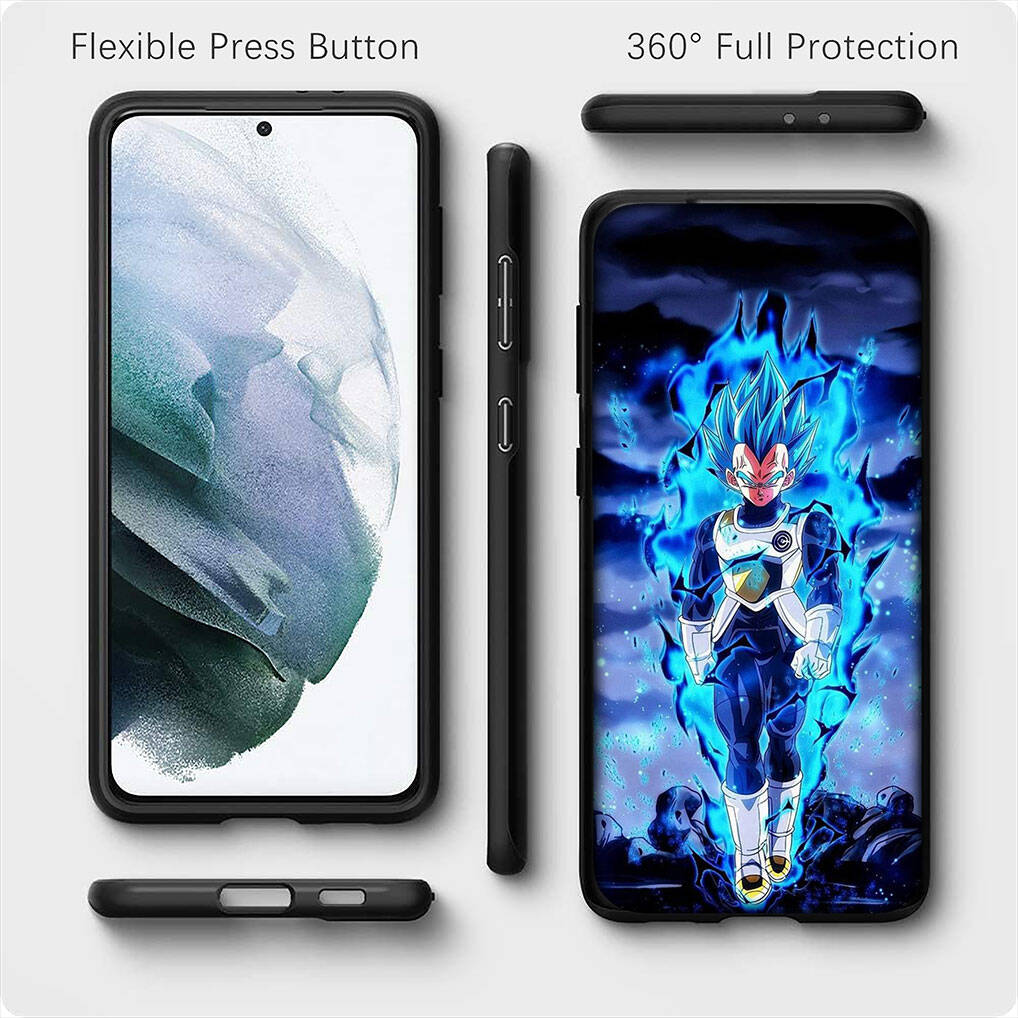 for Samsung Galaxy S25 S24 S23 S22 Ultra FE Plus A17 A37 A57 A56 A55 A06 A16 A15 A36 A26 A35 A05 A25 A54 A34 Case Super Dragon Ball Goku Z DragonBall