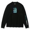 Don't Follow the Wave Basketball Long Sleeve T-Shirt, SMT23112, Size Large, Black