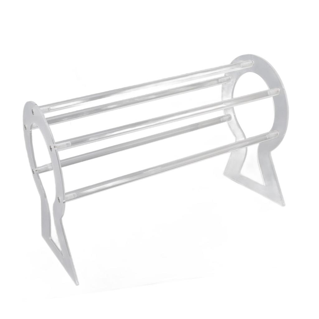 Headband Holder Acrylic Clear Hairband Display Stand Jewelry Storage Rack for Teen Girl Women Gifts