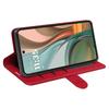 Dla Motorola Moto G75 5G Etui Portfelowe Tekstura Crazy Horse Podstawka Skórzane Etui na Telefon