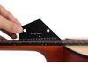 Black Electric Guitar String Height Measuring Ruler
