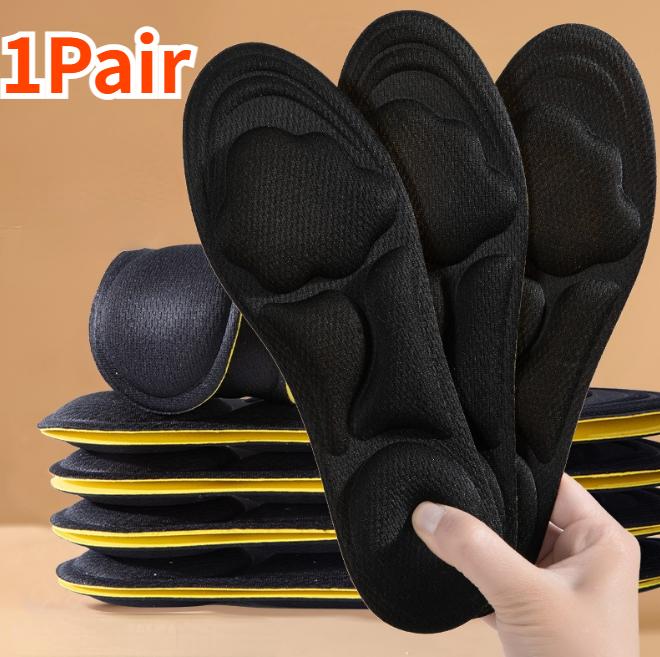 6D Massage Memory Foam Insoles for Shoes Sole Breathable Cushion Sneakers Running Insoles for Feet Orthopedic Insoles Deodorant