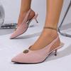 Fashion Women's Shoes Pointed Toe Muller Super Soft Internet Celebrity Going Out Sandals