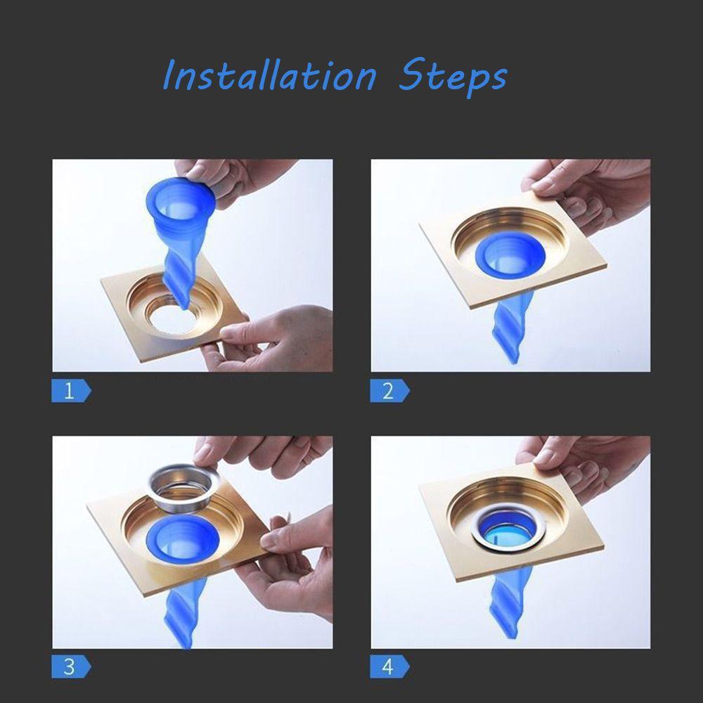 Insect Prevention Sewer Anti Odor One Way Valve Drain Cover Shower Drainer Stopper Floor Drain