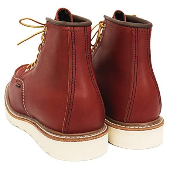 8864 6inch Classic Moc 6 inch mock toe boots Russet Taos 26cm [Red Wing] GORE-TEX Gore-Tex US8D-Approx.