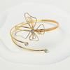 Fashion Wide Open Bangle Metal Arm Bracelet New Armband  Jewelry Accessories