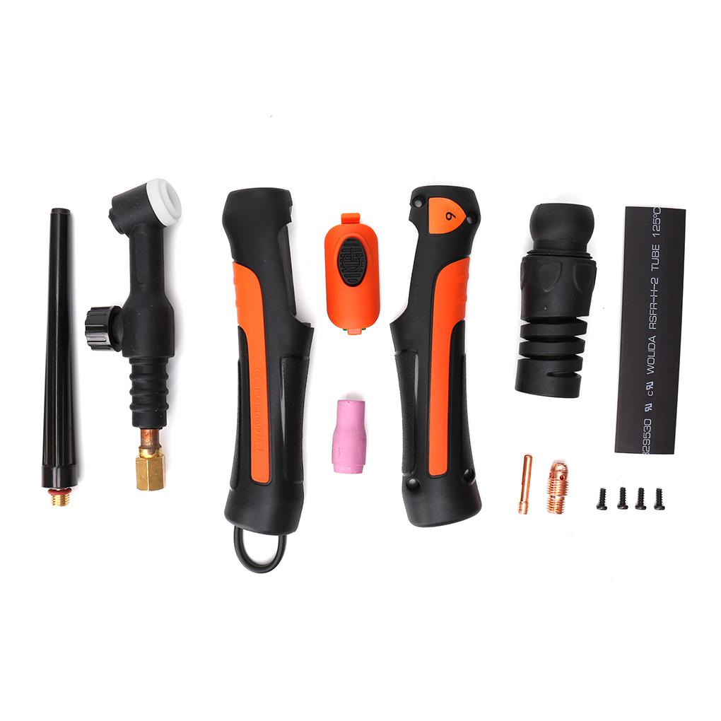 

2-120A Electric Arc Welding Torch Set Air Cooled Electrode Clamp Ceramic Nozzle Kit Welder Accessory Replacing Parts