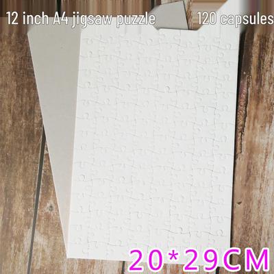 A4 DIY Sublimation 120-teiliges leeres Puzzle für personalisierten Wärmeübertrag - 12"