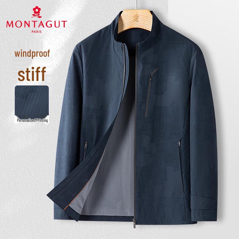 

Montagut Men s Fashion Print Autumn/Winter Jacket 3XL