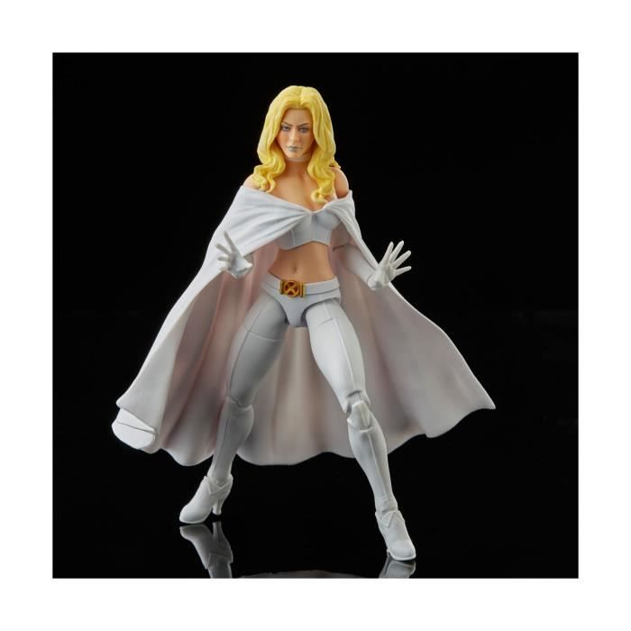 Figurine x-men marvel legends - hasbro - ch'od baf: emma frost 15 cm - blanc - mixte - 14 ans et plus
