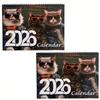 2026 Hip Cat Wall Calendar 3 Cool Cats In Sunglasses Trendy Attire Must Have for Cat Lovers Perfect Gift and Home Decor