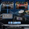 Srnubi 5Ghz WiFi 3/4 Channel Dash Cam 1080P Car DVR IPS Screen IR Night Vision Dashcam 24H Parking Monitor HD Video Recording