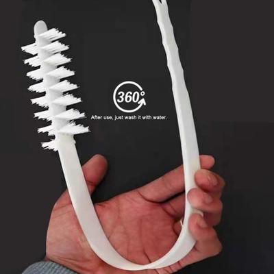2/3/4/5 ks Kartáč na pračku 360 stupňů ohebný design Víceúčelový opakovaně použitelný čisticí kartáč do domácnosti