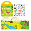 5 Themes Sticker Book Birthday Gifts Educational Toys Cognition Toy Fine Multicolored Home Party