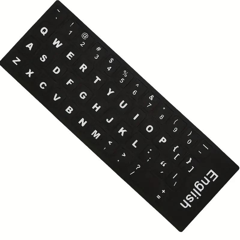 Stickers for Laptop Keyboard PC QWERTY US Polish Layout International DE 11x13