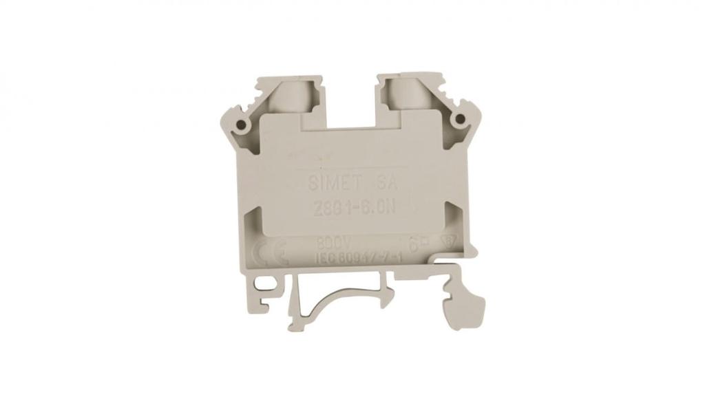 2-Wire Gray 6Mm2 Terminal Block New Zsg 1-6.0Ns 11421312