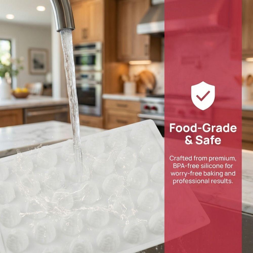 Reusable Mousse Cake Mold Raspberry Chocolate Dessert Mold Pudding Mould  Afternoon Tea