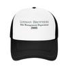 Risk Managment 2008 Lehman Brothers Casual Baseball Cap Hunting Camping Hip Hop Hats Spring Sunscreen Male Stylish Snapback Cap