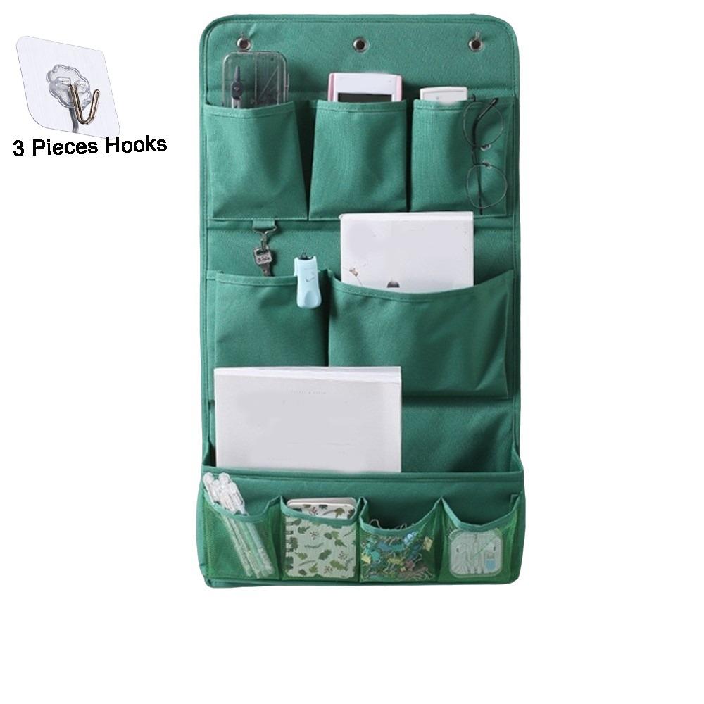Space Saving Fabric Wall Pocket Organizer Large Capacity Multi Pocket Storage Bag  for Home