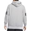 Nike Felpa con Cappuccio Uomo Vestibilità Larga con Stampa Logo Grande Grigio DD6169-050