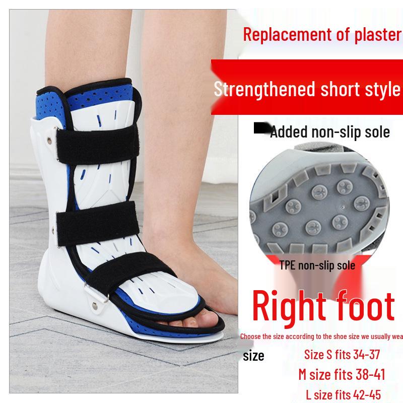 Ankle Rehabilitation Brace: Foot & Ankle Support for Fracture, Sprain, and Metatarsal Protection L