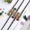 DIY Handmade Fairy Stick Halloween Prop Magic Scepter Creative Crystal Magic Wand  Holiday Gift