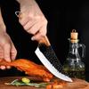 Butcher's Boning Knife Stainless Steel Vegetable and Fruit Slicing Knife Carving Knife Chicken Bone Scissors Sharp Kitchen Tool