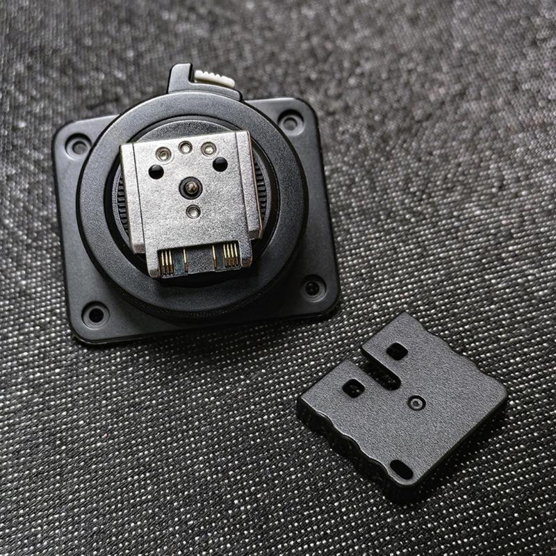 Lightweight Replacement Hot Shoe Base Mount For Camera Flash Accessories Ensures Secure Mounting During Shoot