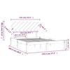 Solid Wood Bed White 140 X 200 Cm